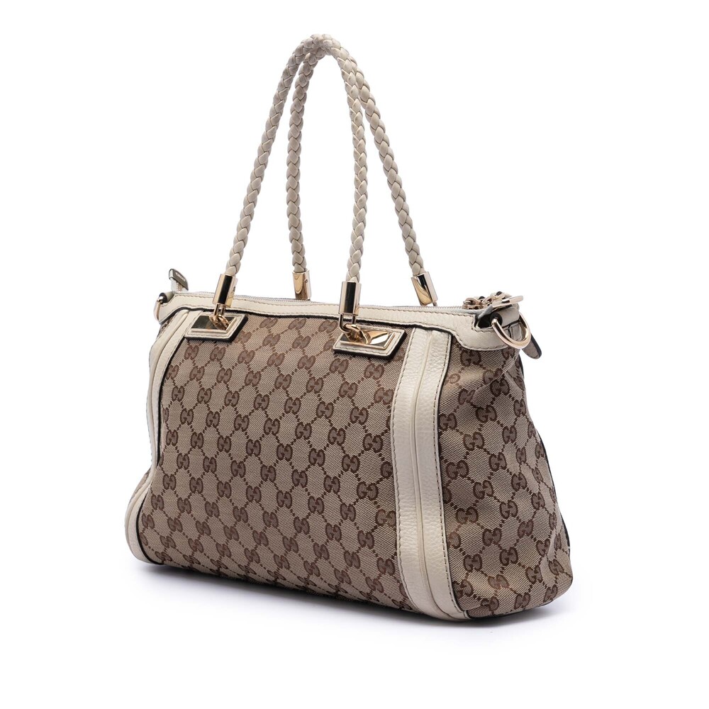Pre-Loved Gucci GG Canvas Bella Satchel - Picture 2 of 7